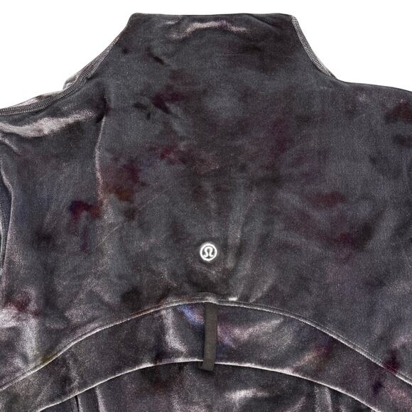 LULULEMON Define Jacket Velour Size 14 Interstellar Dark Grey Multi - Picture 9 of 10